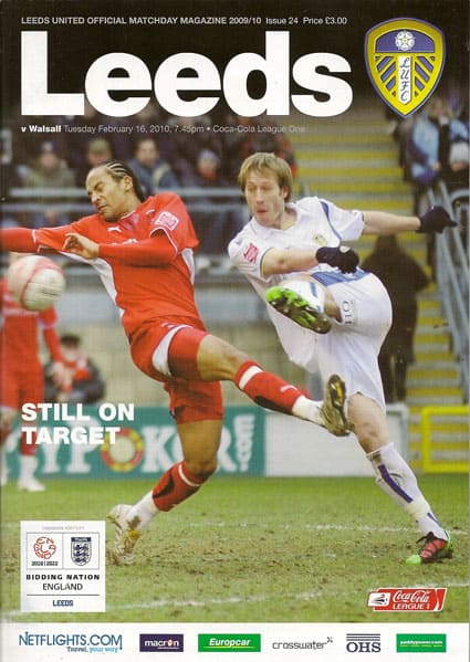 Leeds United FC v Walsall FC